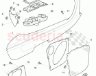 armrest for door trim panel, D - MJ 2012>>