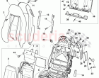 Seat Squab and Headrest, F 3W-A-034 388>>, F ZA-A-034 388>>