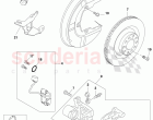 ceramic brake disc, (vented)