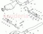 exhaust pipe with catalyst, exhaust pipe