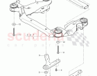 sub-frame, with rubber mounting