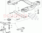 Subframe and transm. mounts