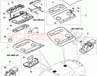 interior light, F >> 3W-5-030 420
