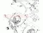water cooling for turbocharger