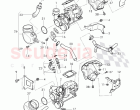 Exhaust gas turbocharger, (water-cooled), D - MJ 2017>>