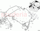 vacuum system, (For turbocharger), D - MJ 2006>>, F >> 3W-7-041 017