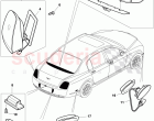Side and Rear Lamps, F 3W-7-050 996>>, F ZA-A-062 464>>