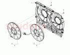electric fan with fan cowl