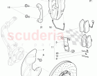 brake caliper, splash shield for brake disc, for vehicles with ceramic, brake disc&hellip;