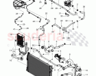 Coolant hoses and pipes, Engine bay, F 3W-E-096 908>> 3W-E-097 155, F ZA-E-096 908&hellip;
