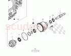 central differential, self-, locking, for 8-speed automatic gearbox