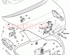 rear trunk lid, single parts