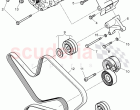 alternator, (water-cooled)