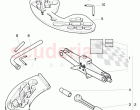 Vehicle tools, Spare Wheel, Service kit
