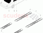 Original Accessories, scuff plate - sill panel