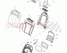 trim panel for backrest, headrest, ajustable