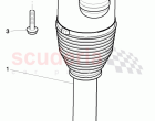 suspension strut, complete