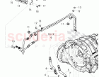 Gear oil cooler, oil pressure line, for front axle differential, for 8-speed autom&hellip;