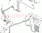 oil pressure line for gear oil cooling, Gear oil cooler, F 3W-7-048 818>>, D >> - &hellip;