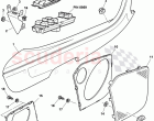 armrest for door trim panel, D - MJ 2009>>