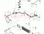oil pressure line for gear oil cooling, Gear oil cooler, F 3W-F-044 096>>, F ZA-F-&hellip;