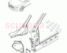 pillar a inner, repair plate -, side panel, wheel arch