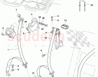 seat belts, for vehicle with single, seats