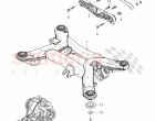 sub-frame, with rubber mounting