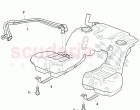 bracket for fuel, tank, fuel line