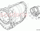 oil drain plug with seal, for transfer box
