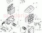 air cleaner with connecting, parts, F >> 3W-G-053 203, F >> ZA-G-053 203