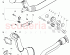 exhaust pipe with catalyst