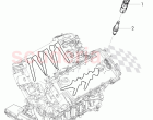 ignition coil with spark plug connector, spark plug