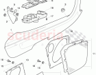 armrest for door trim panel, trim for switch, loudspeaker grille, D >> - MJ 2008