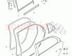 doors, door hinge with mounting parts, door seal