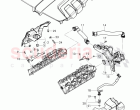 Crankcase breather, cover for intake manifold, engine cover plate