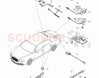 antenna, For vehicles with rear seat entertainment 'RSE', F >> 3W-F-041 162, F >> &hellip;