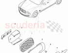 cooling air grill, fender, F >> 3Y-C-017 527, F >> ZH-C-017 527