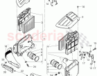 air cleaner with connecting, parts, F >> 3W-G-053 203, F >> ZA-G-053 203