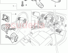 steering column switch, and trim, F 3W-A-060 959>> 3W-B-070 350, F ZA-A-060 959>> &hellip;