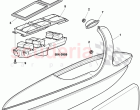 armrest for door trim panel, D >> - MJ 2008