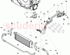 oil pressure line for gear oil cooling, Gear oil cooler, F >> 3W-C-073 055, F >> Z&hellip;