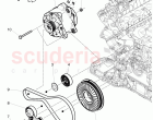 Alternator, connecting and mounting parts, for alternator, v-ribbed belt, tensioni&hellip;