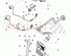 Gear oil cooler, oil pressure line, differential, D >> - MJ 2014