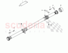 propeller shaft 3-piece with intermediate bearing, F 3Y-H-002 801>>, F ZH-H-002 80&hellip;