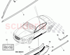 trim for door window frame, GT DIAMOND SERIES