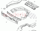 floor assembly, wheel housing, rear panel, D - MJ 2017>>