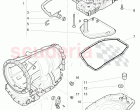 Mechatronic with software, oil pan, oil strainer, for 6 speed automatic transm.
