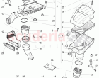air cleaner with connecting, parts, mass air flow sensor, D >> - MJ 2015