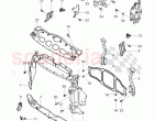 Front end section, repair plate -, cross member, push-on type